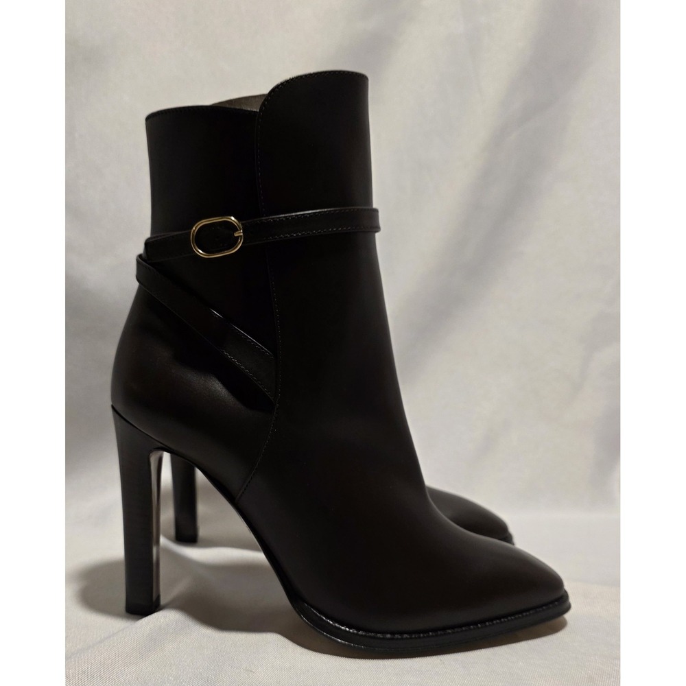 Ralph Lauren Purple Label Nellie 800897015002 Women's Brown Short Boots. Size 8 - Picture 6 of 16